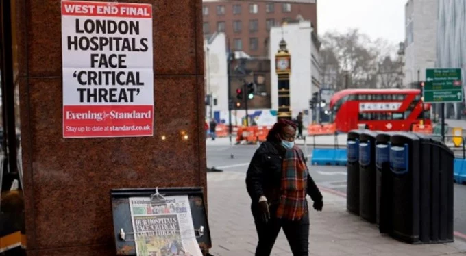 Londra'da Kovid-19 alarmı: 'İki hafta içinde hastanelerde yer kalmayacak'