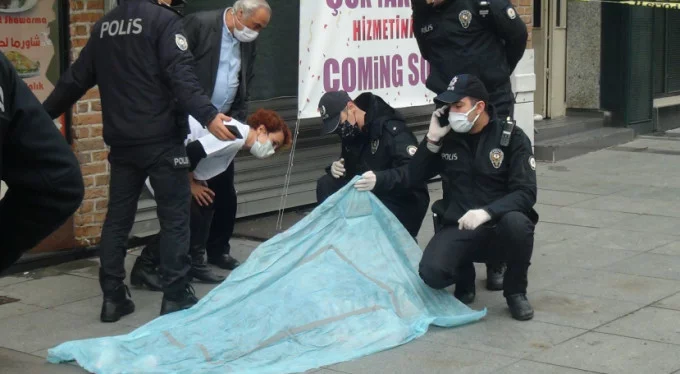 İstanbul'un göbeğinde feci ölüm! 6. kattan düştü