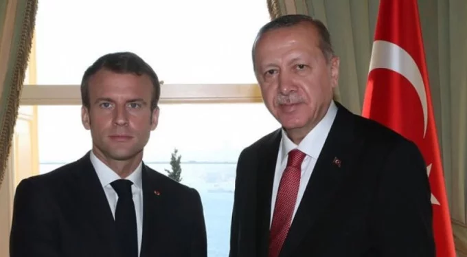 Macron'dan Cumhurbaşkanı Erdoğan'a mektup