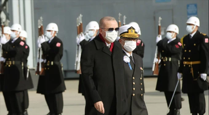 Cumhurbaşkanı Erdoğan: 'Kendi savaş gemisini yapabilen 10 ülke arasındayız'