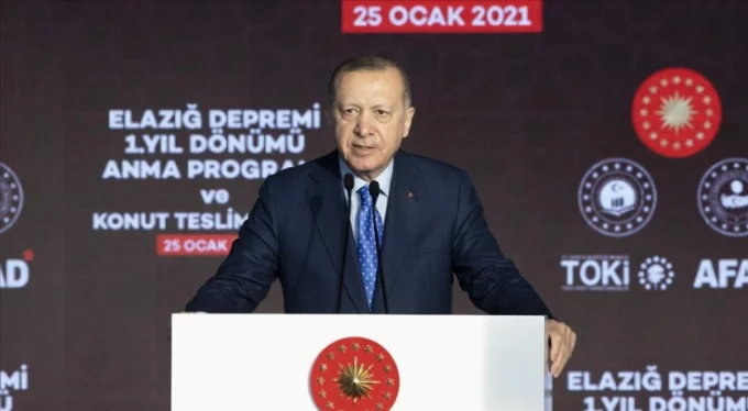 Cumhurbaşkanı Erdoğan: Devlet yük değildir, devlet yük alır