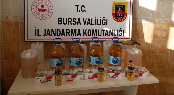 Bursa'da sahte içki operasyonu!