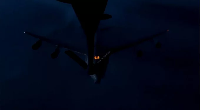 Türk Hava Kuvvetleri, NATO uçağına havada yakıt ikmali yaptı!