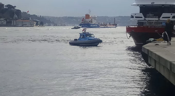 Beşiktaş'ta denize atlayan şahıs hayatını kaybetti
