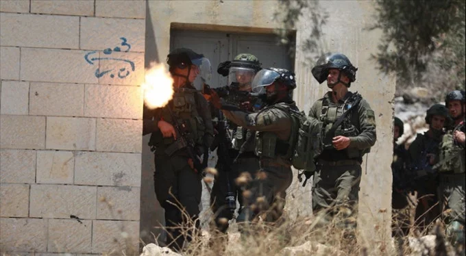 İsrail güçleri Batı Şeria'da bir köye baskın düzenledi!