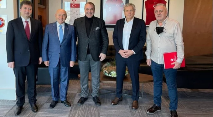 Bursaspor Başkanı, TFF Başkanı Nihat Özdemir'le görüştü!