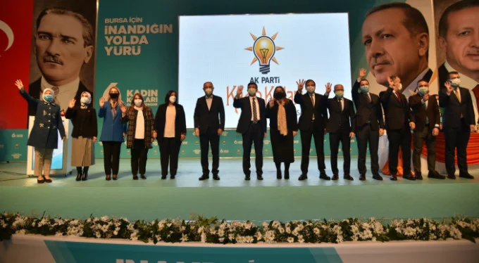 Bursa AK Parti'de kongre heyecanı! Gözükara Durmaz güven tazeledi