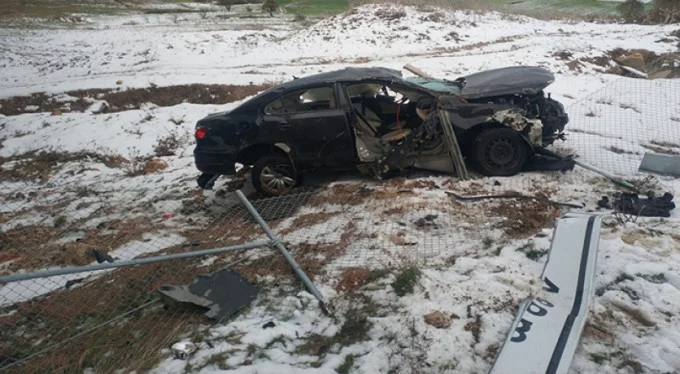 Bursa'daki kazada araç takla attı, sürücü hayatını kaybetti
