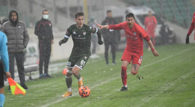 Bursaspor'un gol zinciri 20 maç sürdü!