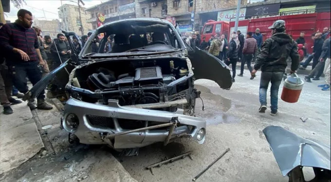Suriye'nin Bab ilçesinde terör saldırısı: 1 ölü, 3  yaralı!