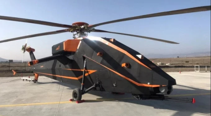 İlk kez görüntülendi! 'T629' insansız ve elektrikli taarruz helikopteri