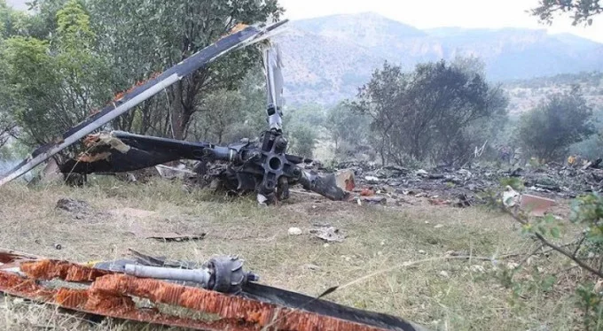 Bitlis'te düşen Cougar tipi helikopterlerin Türkiye'deki kazaları!