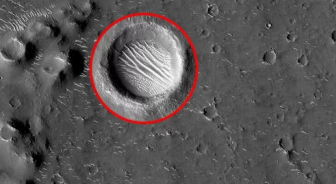 Mars'tan gelen görüntü şoke etti!