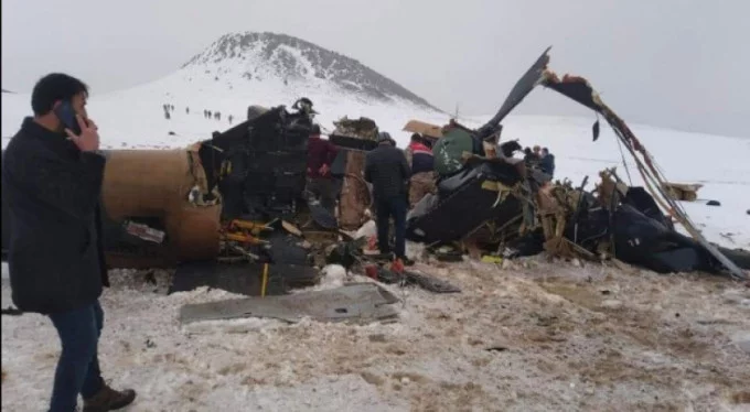 11 askerin şehit olduğu helikopter kazasının ön raporu açıklandı!