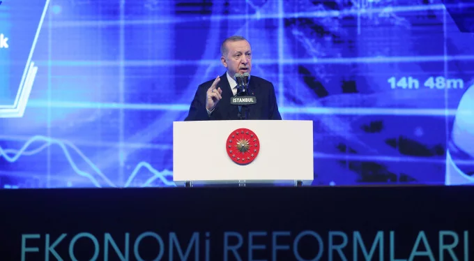 Erdoğan ekonomik reform paketini açıkladı:  Esnafa vergi muafiyeti!