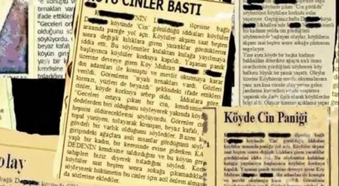 Türkiye'de gerçekleşen paranormal olaylar!