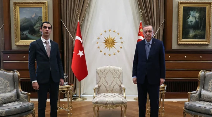 Cumhurbaşkanı Erdoğan, Muhsin Yazıcıoğlu'nun oğlunu kabul etti!