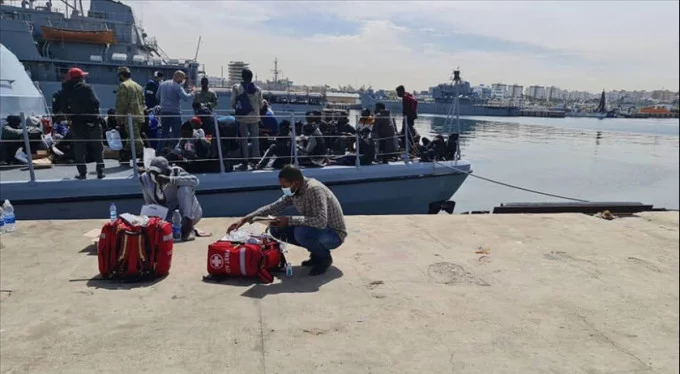 Akdeniz'de yaklaşık 500 düzensiz göçmen yakalandı!