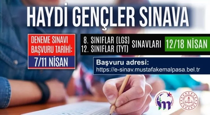 Bursa'da belediyeden öğrencilere online sınav desteği