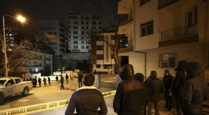 Ankara'da 8 katlı bina tahliye edildi