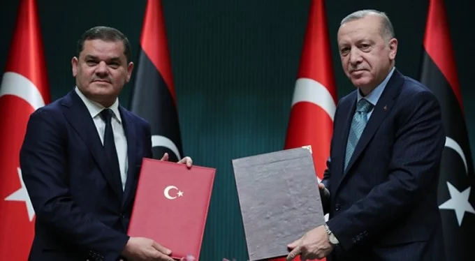 Libya'yla kritik imzalar atıldı! Cumhurbaşkanı Erdoğan'dan önemli açıklamalar