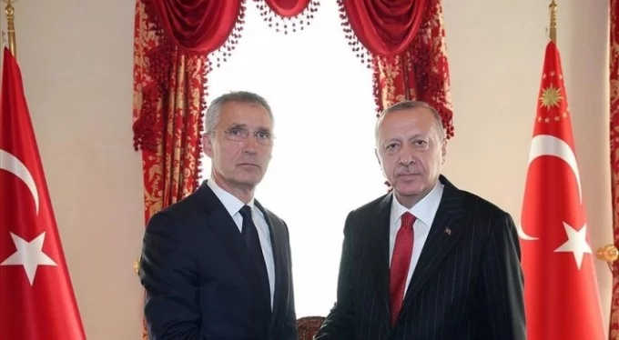 Cumhurbaşkanı Erdoğan NATO Genel Sekreteri ile görüştü!