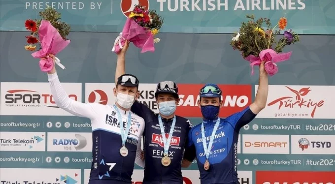 56. Cumhurbaşkanlığı Türkiye Bisiklet Turunun 7. etabı kazananları!
