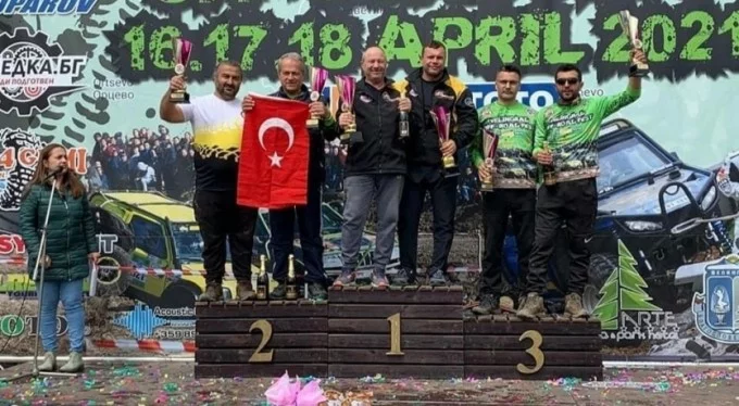 Bursa'nın takımı Teleferik Ofroad ekibi, Avrupa'ya damga vurdu!