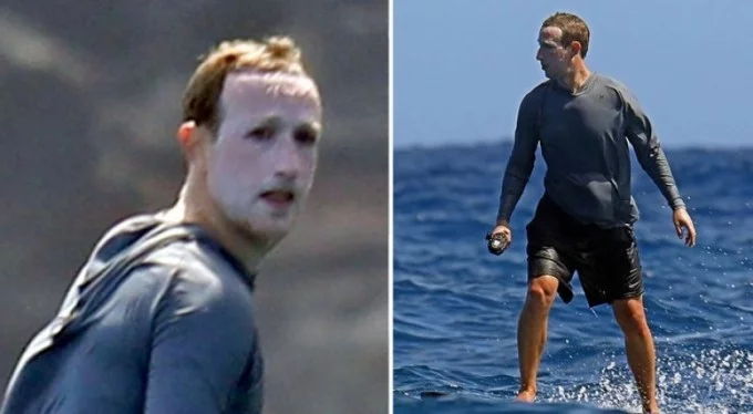 Zuckerberg: 'Güneş kremini gizlenmek için sürdüm'