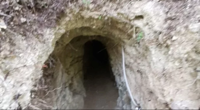 Suriye'den Türkiye istikametine kazılan tünel tespit edildi!