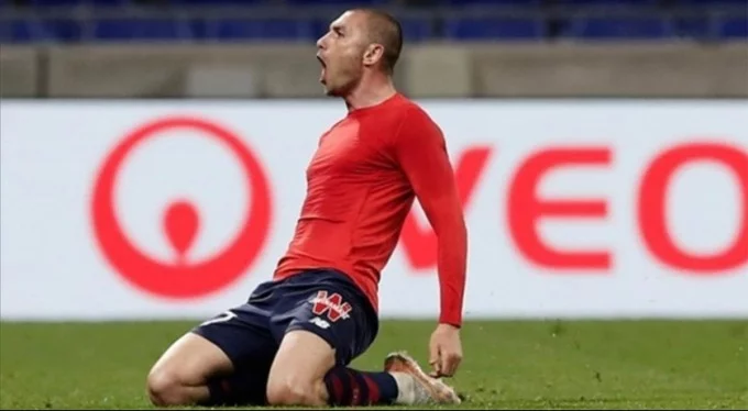 Lille, Burak Yılmaz'ın golleriyle Lens'i 3-0 yendi!
