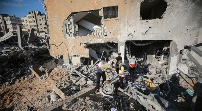 BM: İsrail'in Gazze'deki hava saldırıları sonucu 200'den fazla konut yıkıldı