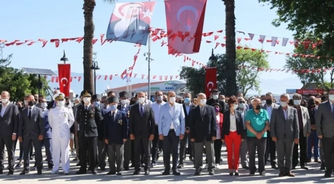 Milli mücadelenin 102. yılında Mudanya'da coşkulu kutlama!
