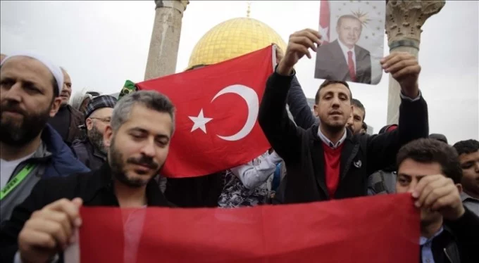 Filistin'e giden gençlerden Cumhurbaşkanı Erdoğan'a mektup!