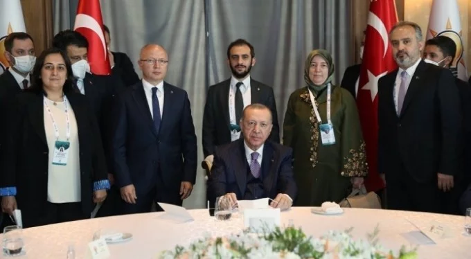 Cumhurbaşkanı Erdoğan'dan Bursa heyetine özel ilgi