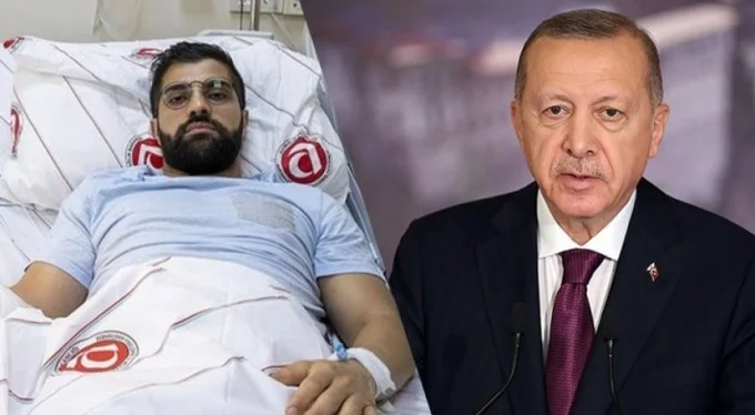 Erdoğan bıçaklı saldırıya uğrayan doktor ile telefonda görüştü!