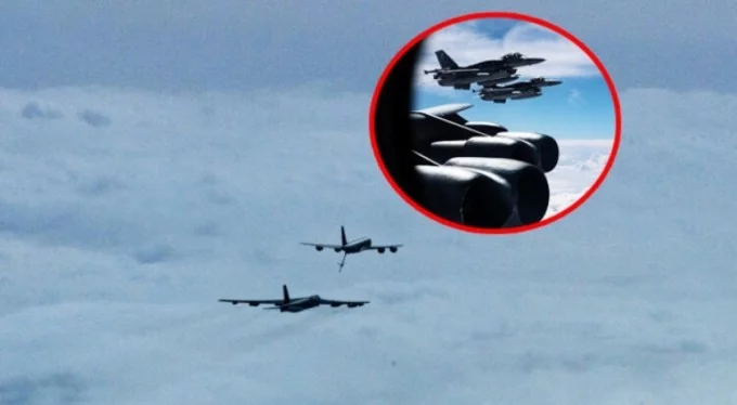 Dünya sarsıldı! 100 Savaş uçağı havalandı!