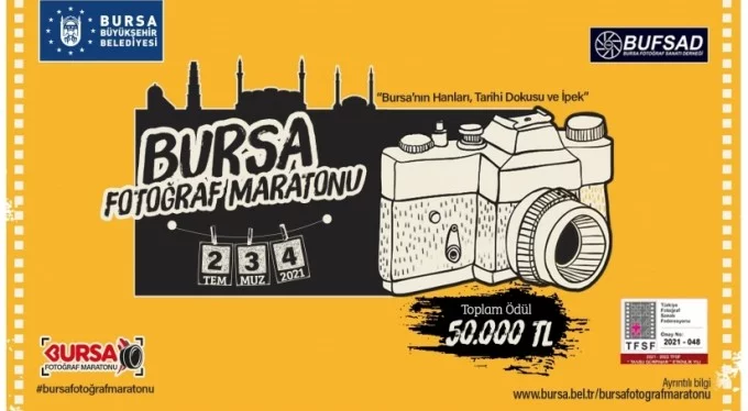 Ulusal Bursa Fotoğraf Maratonu başlıyor!