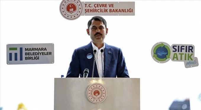 Bakan Kurum: Marmara Denizi'nin tamamını 'Koruma Alanı' ilan edeceğiz!