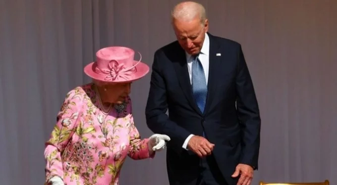 ABD Başkanı Biden, İngiltere Kraliçesi Elizabeth ile buluştu!
