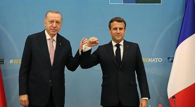 Macron'dan Erdoğan açıklaması: Görüşme yatıştırıcı bir iklimde gerçekleşti