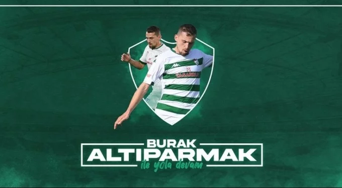 Bursaspor Kulübü, Burak Altıparmak'la yola devam kararı aldı!