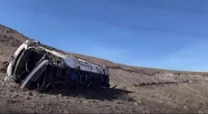 Peru'da otobüs uçuruma yuvarlandı! 27 ölü 16 yaralı...