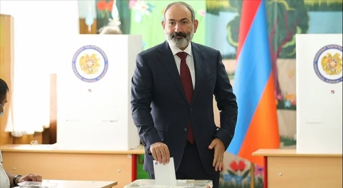 Ermenistan'da ilk sonuç belli oldu! Paşinyan...