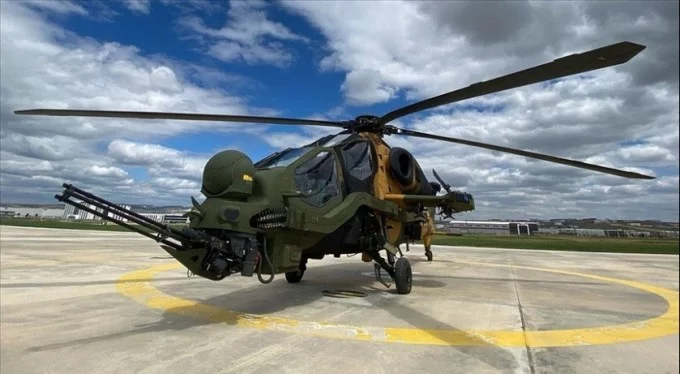 Kara Kuvvetleri Komutanlığı 55'inci ATAK helikopterini envanterine aldı!