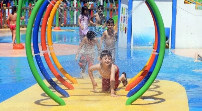 Bursa'da çocuklara müjde...  'Su Oyunları Parkı' yeniden hizmette!