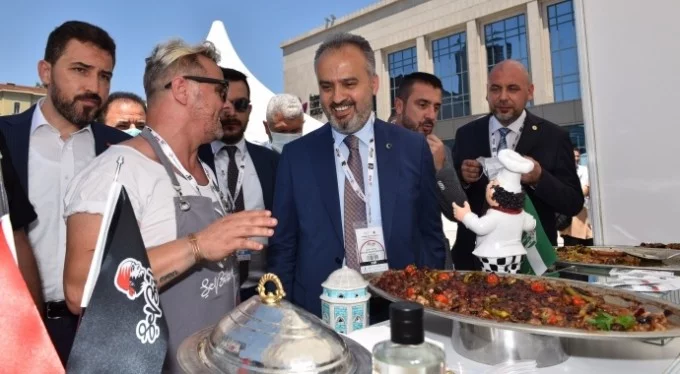 Başkan Aktaş Gastronomi Fuarı'nda konuştu: Bursa, saray mutfağının doğduğu şehir