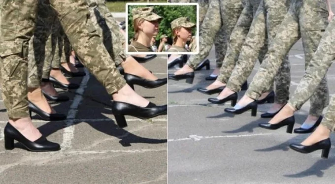 Ukrayna'da 'kadın asker' depremi!