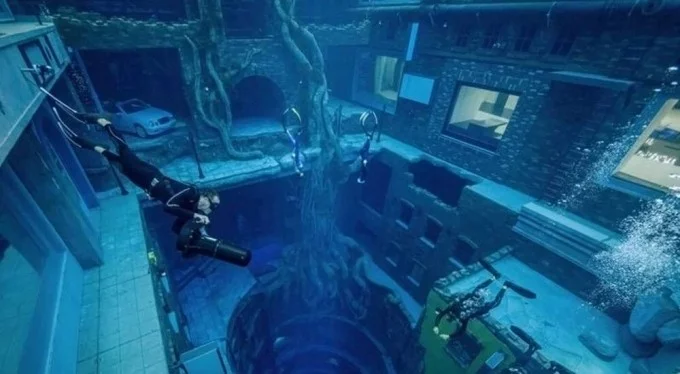 Dünyanın en derin yüzme havuzu: 60 metre derinliğe sahip