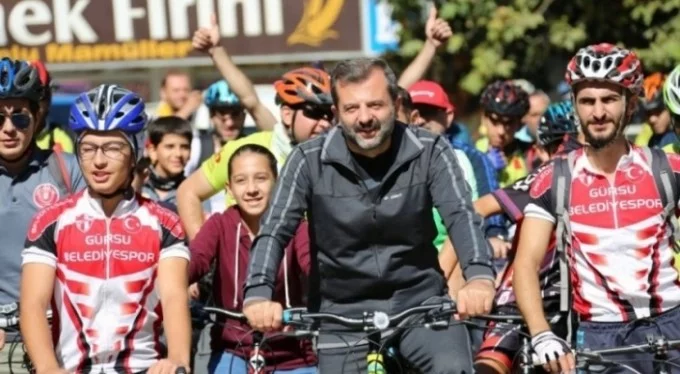 Bursa'da bisiklet tutkunları, Gürsu'nun doğasında yarışacak